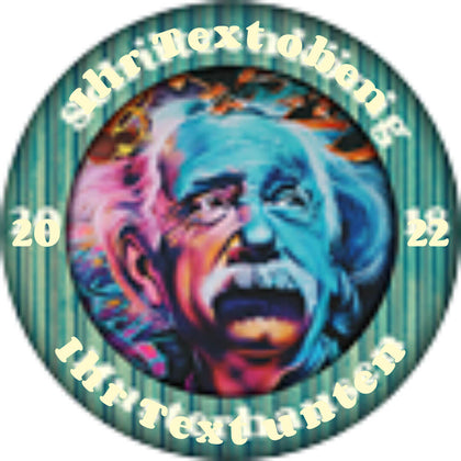 Einstein-Graffiti - Schuetzenscheibe.shop