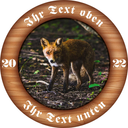 Fuchs im Wald - Schuetzenscheibe.shop