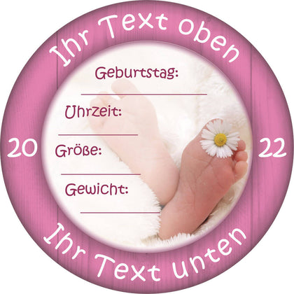 Geburt - Its a girl - Schuetzenscheibe.shop