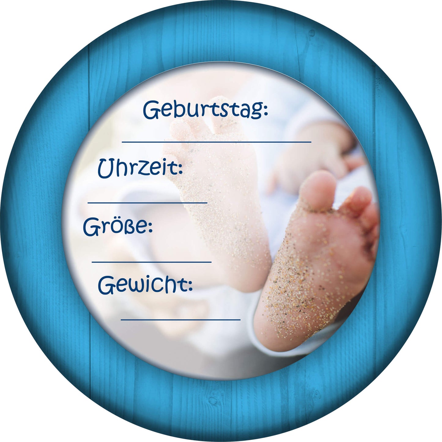 Geburt - Its a boy - Schuetzenscheibe.shop