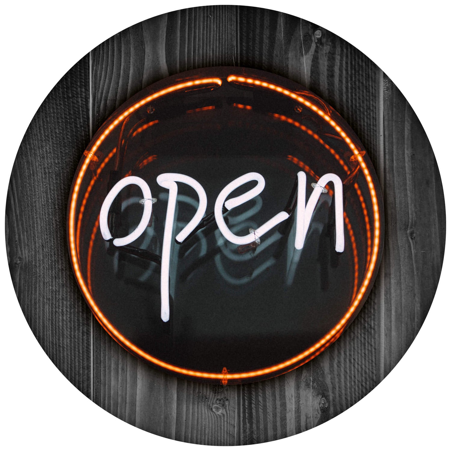 Eröffnung - Open Leuchtwerbung - Schuetzenscheibe.shop